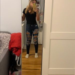 AE ripped jeans